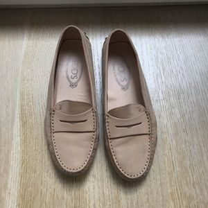 Tod’s Gommino Driving Shoes in Suede